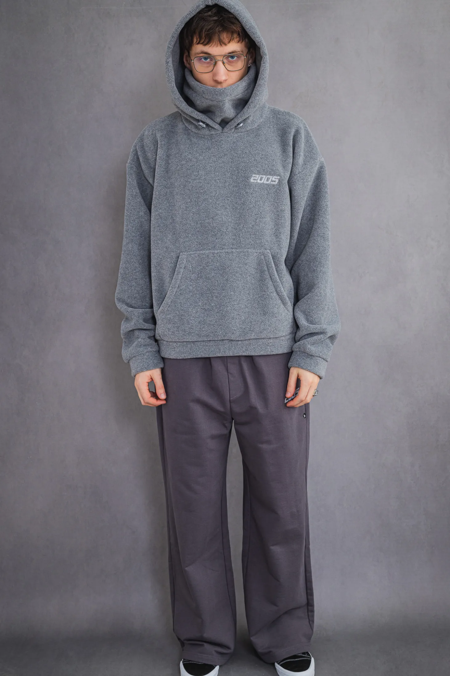Bluza Z Kapturem 2005 Basic Masked Fleece