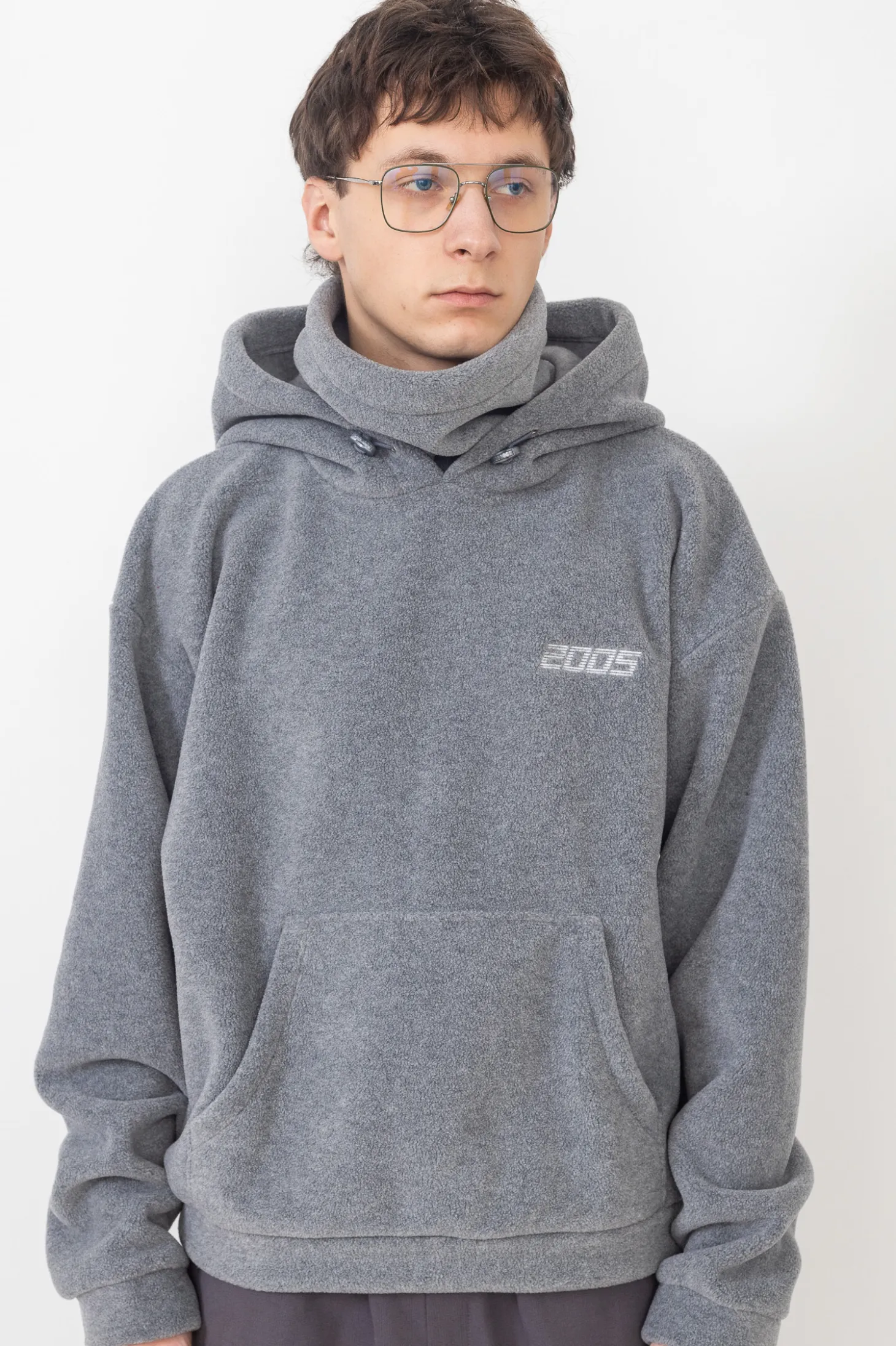 Bluza Z Kapturem 2005 Basic Masked Fleece