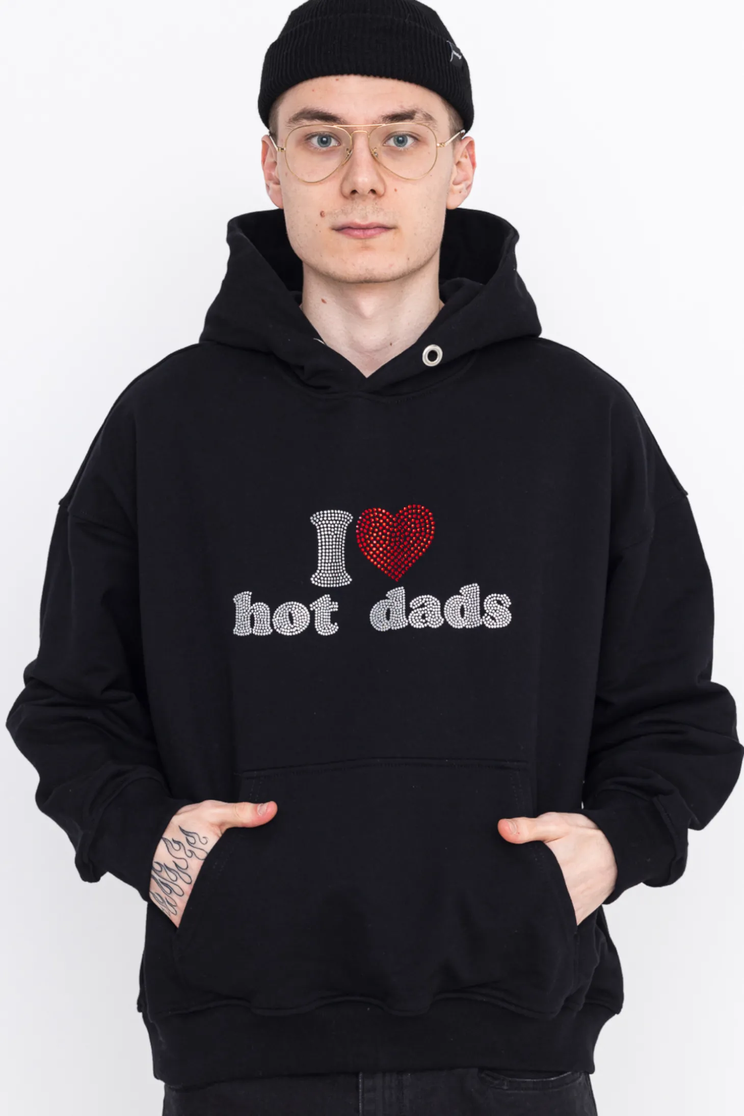 Bluza Z Kapturem 2005 I <3 Hot Dads