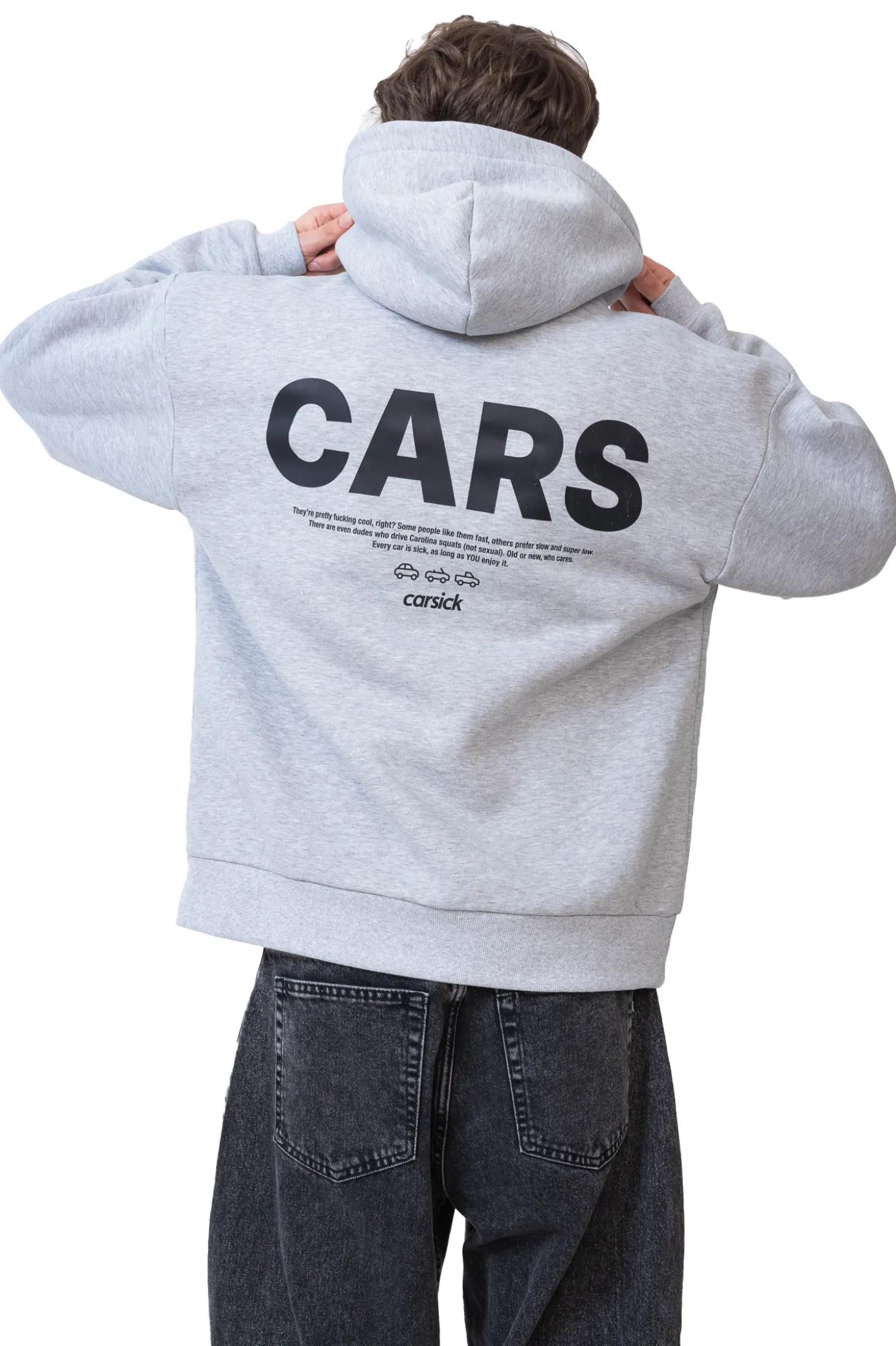 Bluza Z Kapturem Carsick Community