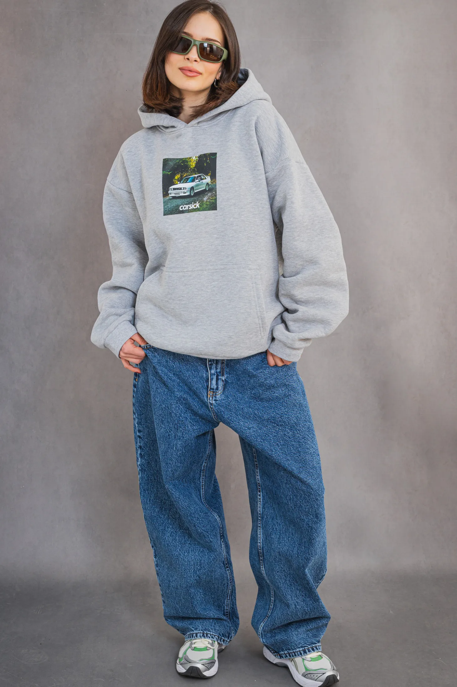 Bluza Z Kapturem Carsick Nostalgia