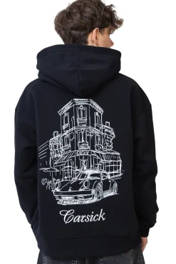 Bluza Z Kapturem Carsick CAFFÉ