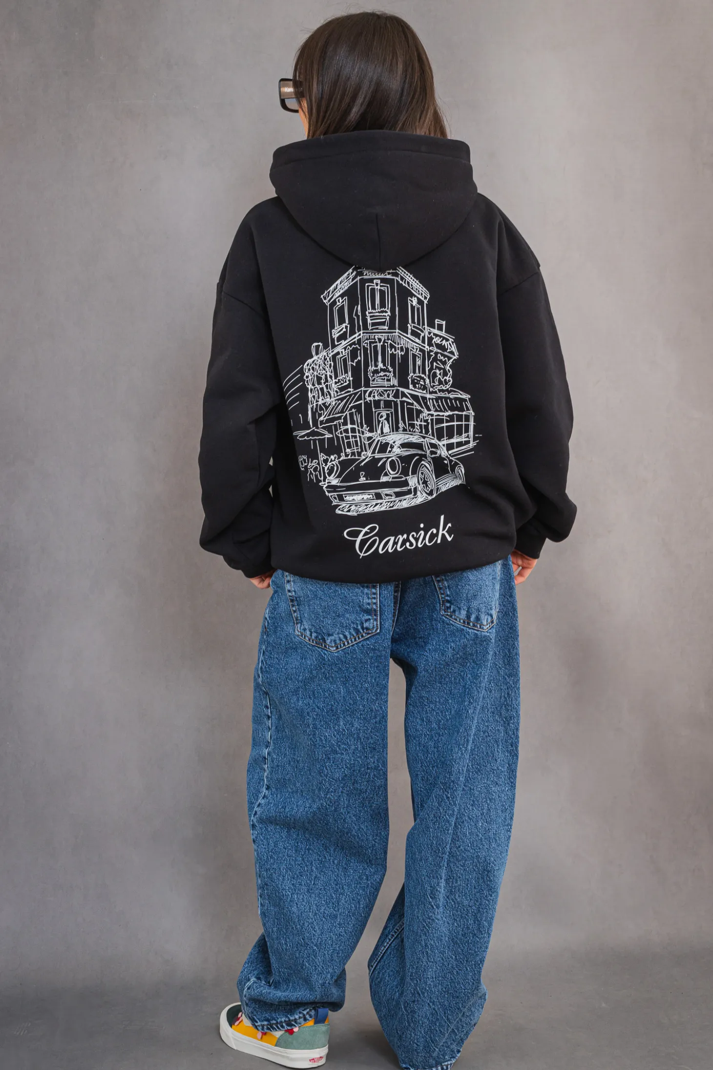 Bluza Z Kapturem Carsick CAFFÉ