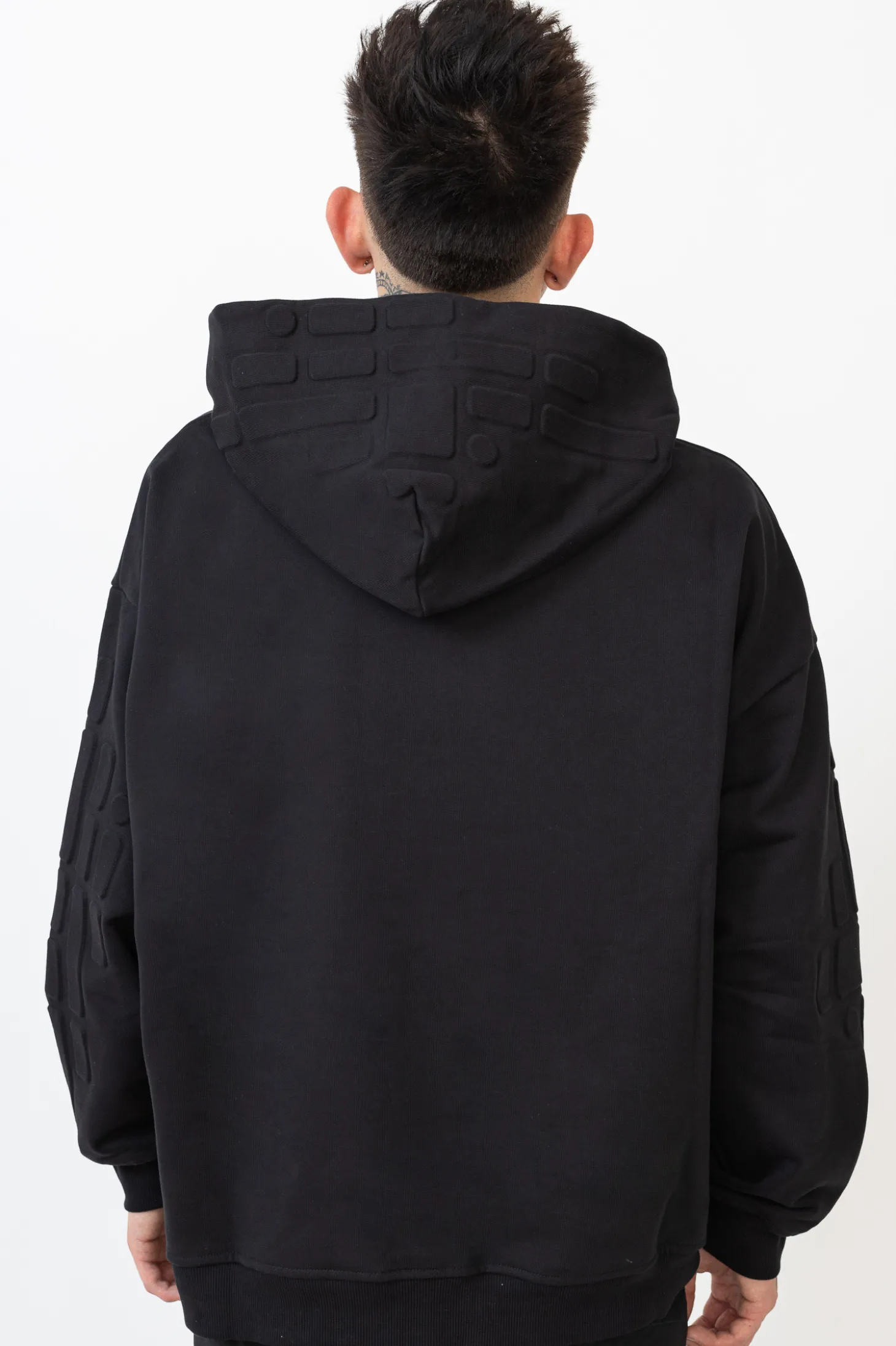 Bluza Z Kapturem Chaos Embossed