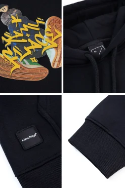 Bluza Z Kapturem Kamuflage Punk