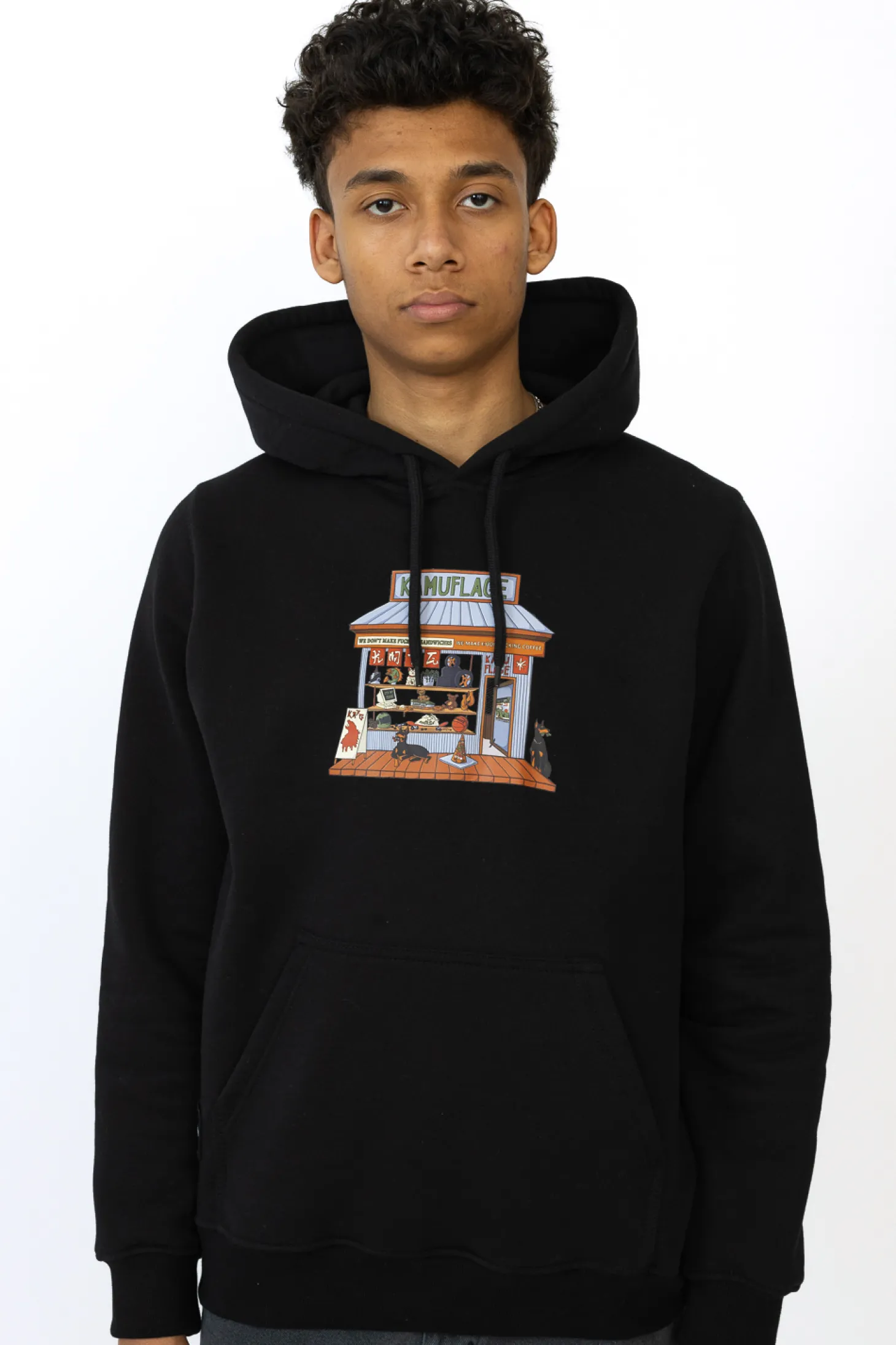 Bluza Z Kapturem Kamuflage Corner Store