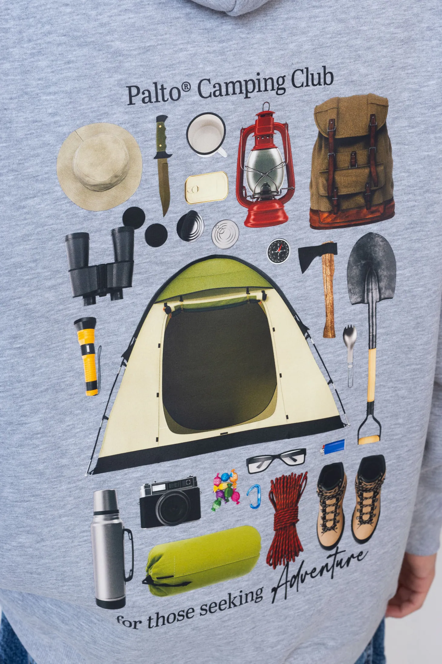 Bluza Z Kapturem Palto Camping Club