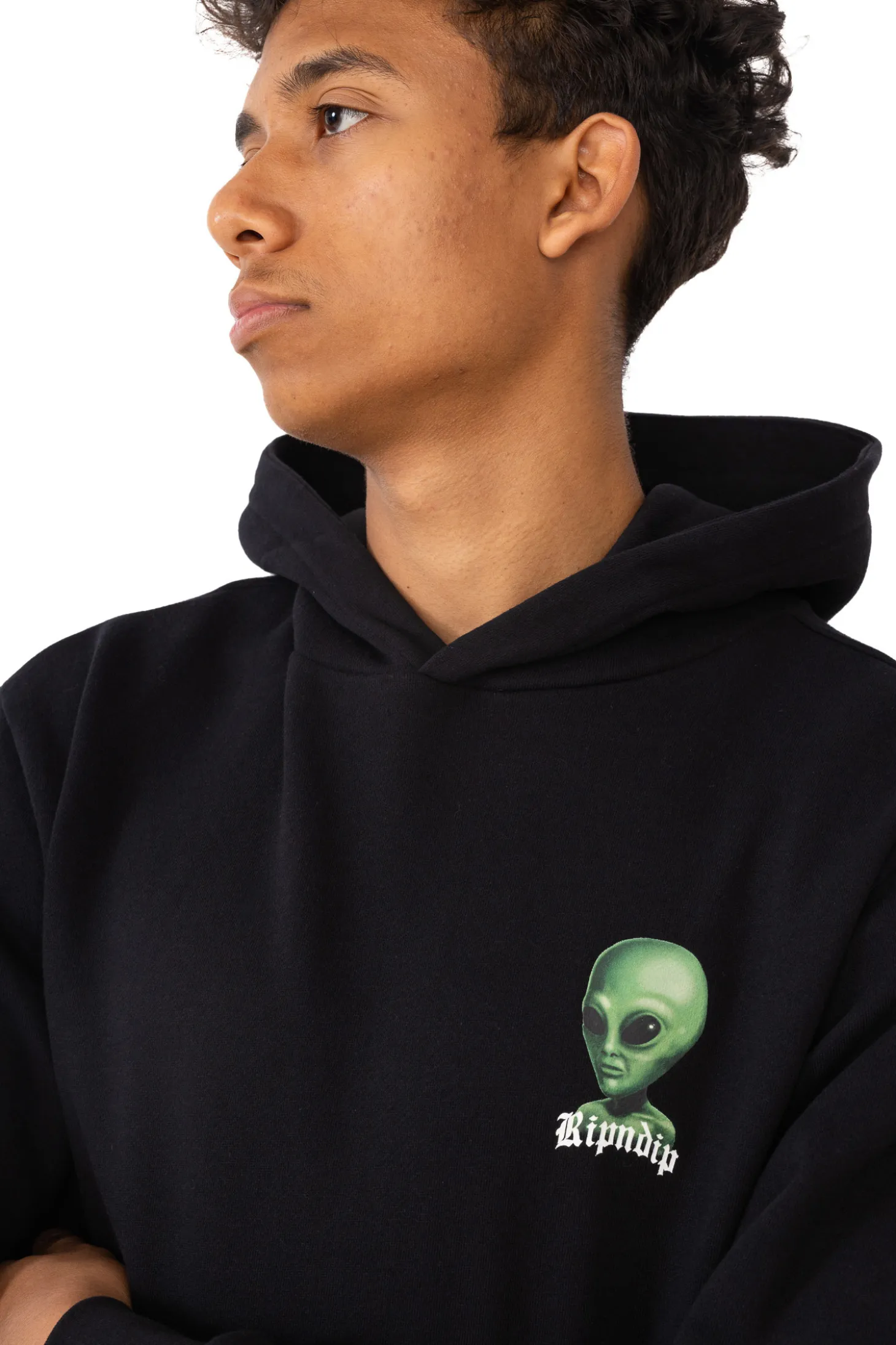Bluza Z Kapturem Ripndip We Come In Peace