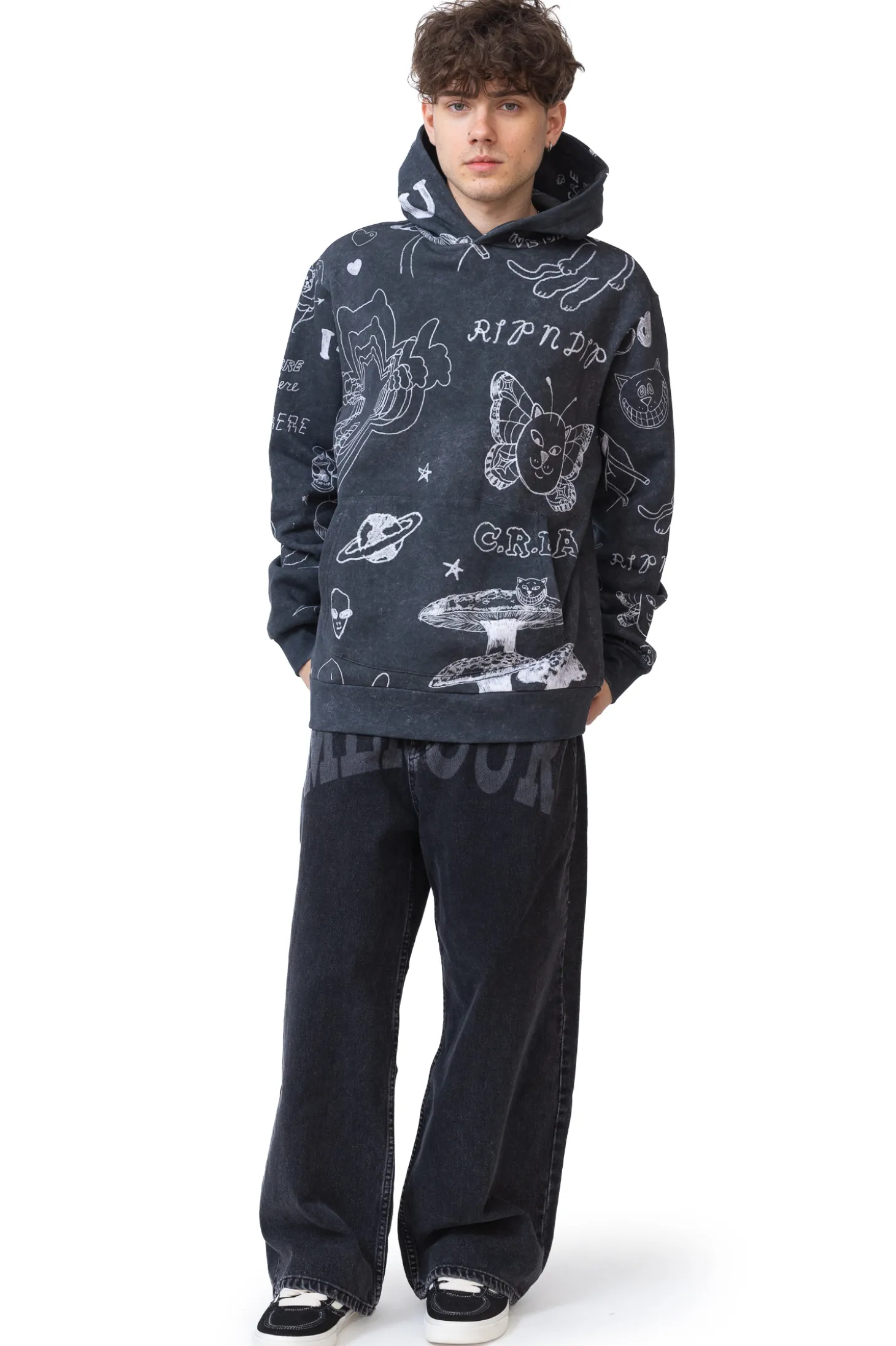 Bluza Z Kapturem Ripndip Nermal Domination