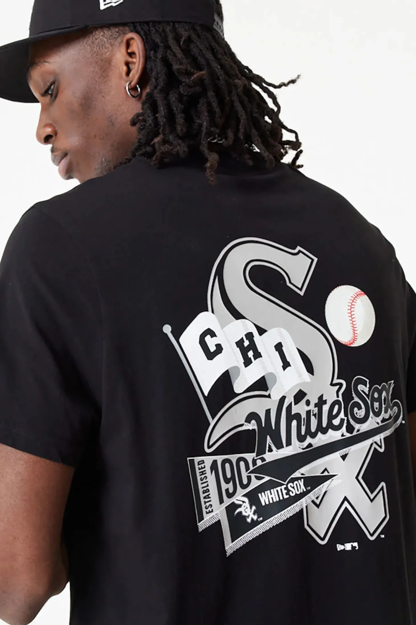 Koszulka New Era Chicago White Sox MLB Flag Graphic
