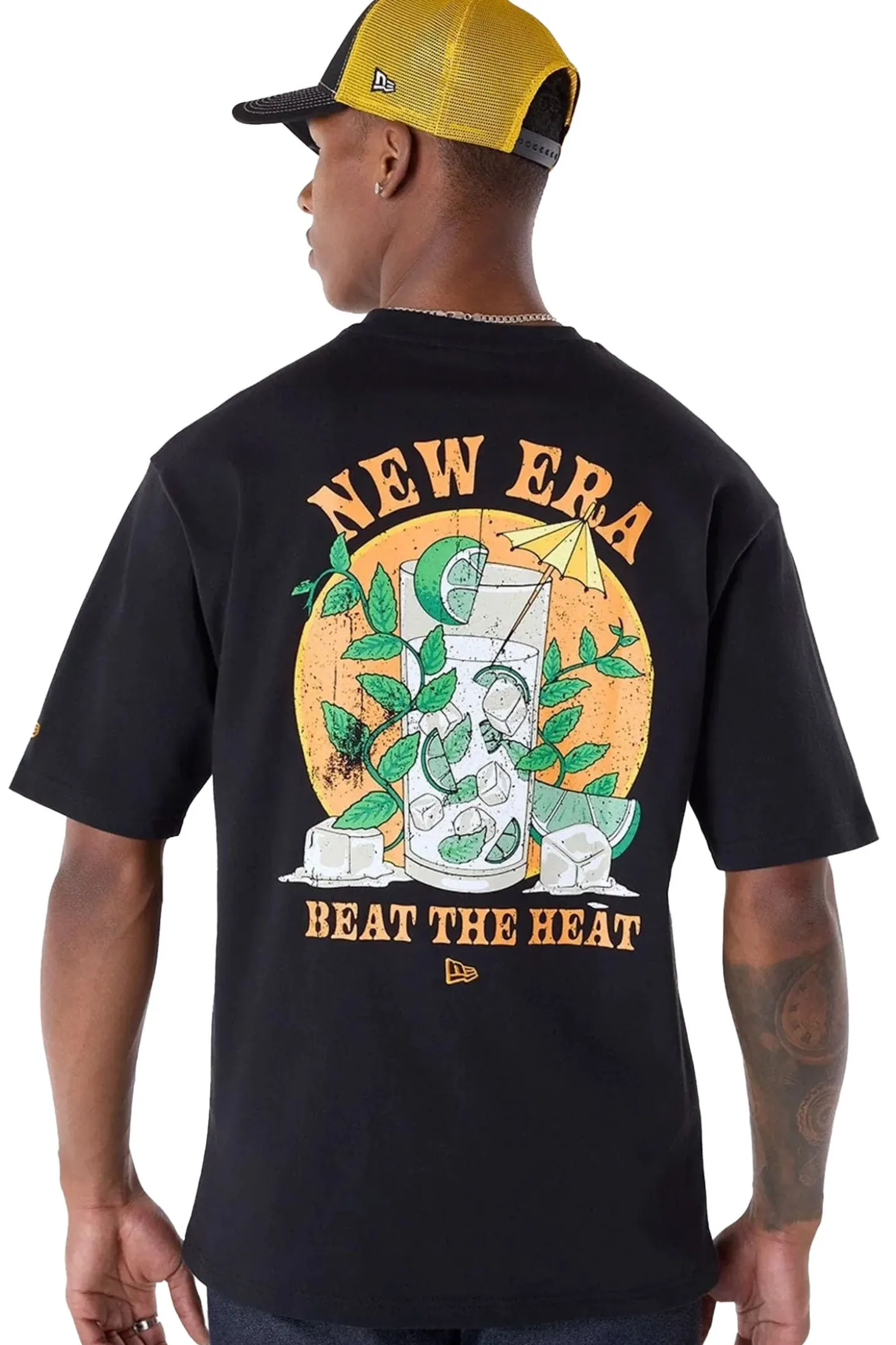 Koszulka New Era Drink Graphic Oversized