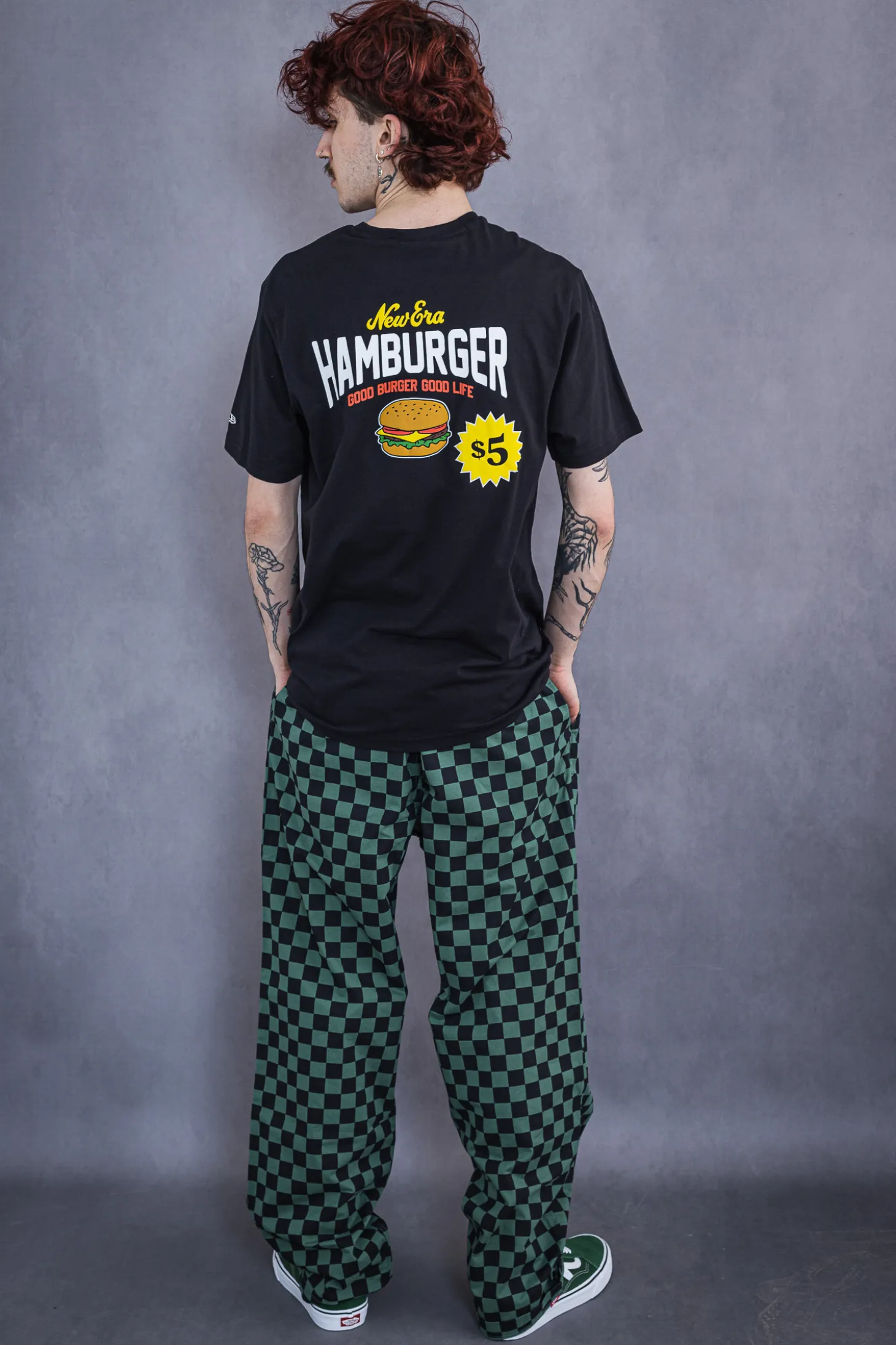 Koszulka New Era Hamburger Graphic