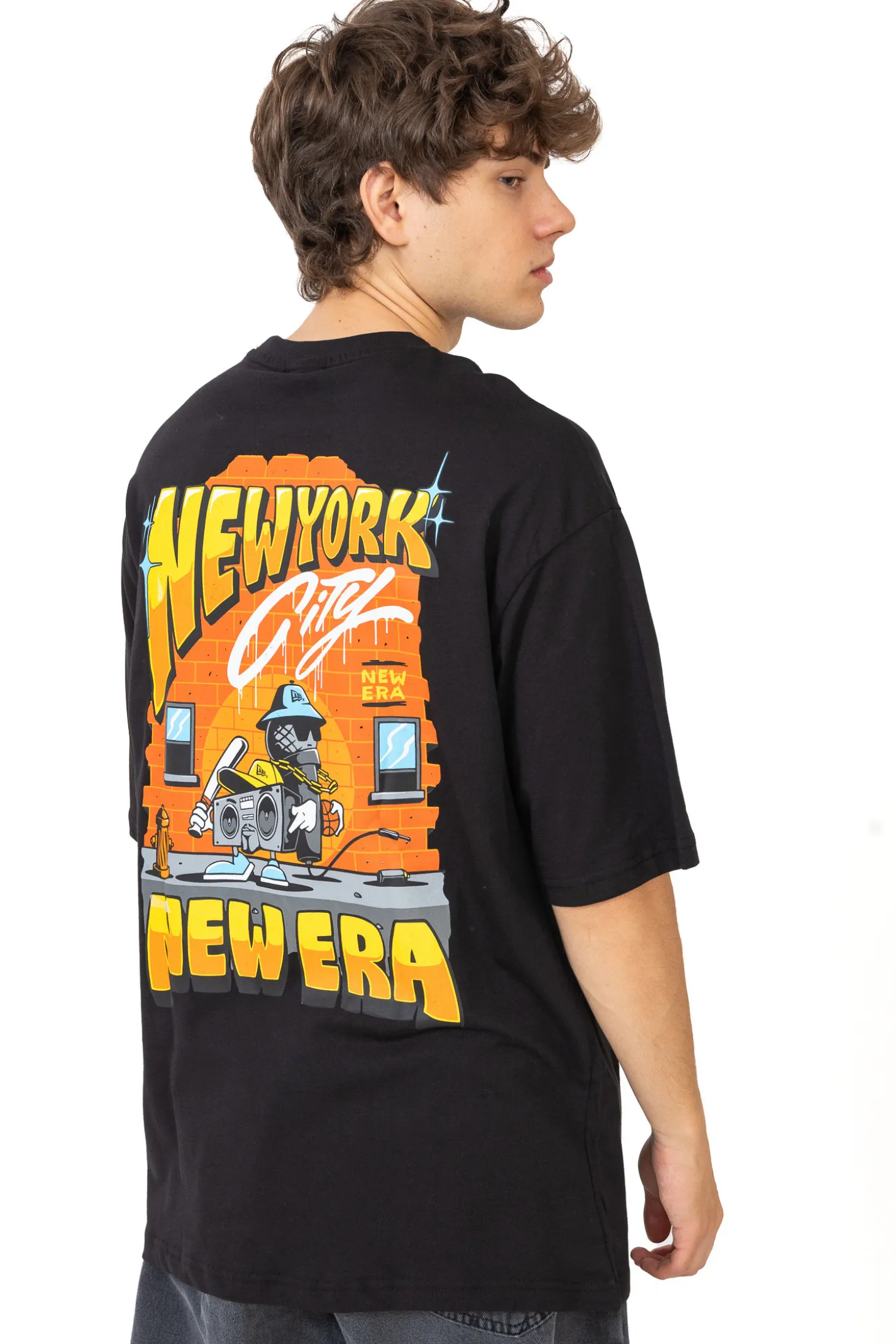 Koszulka New Era Location Graphic New York Oversized