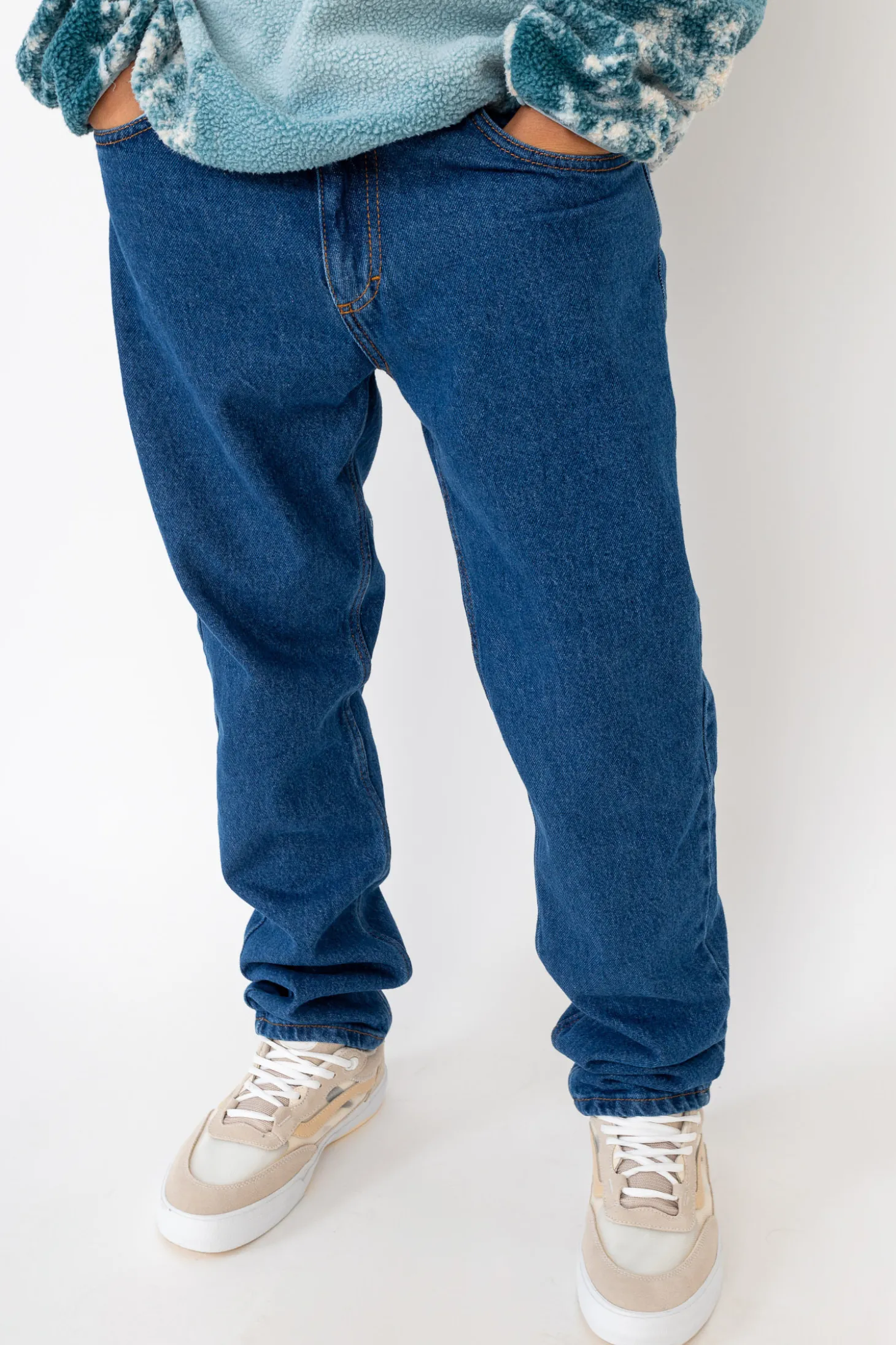 Spodnie Jeansowe Kamuflage Mid-Slim