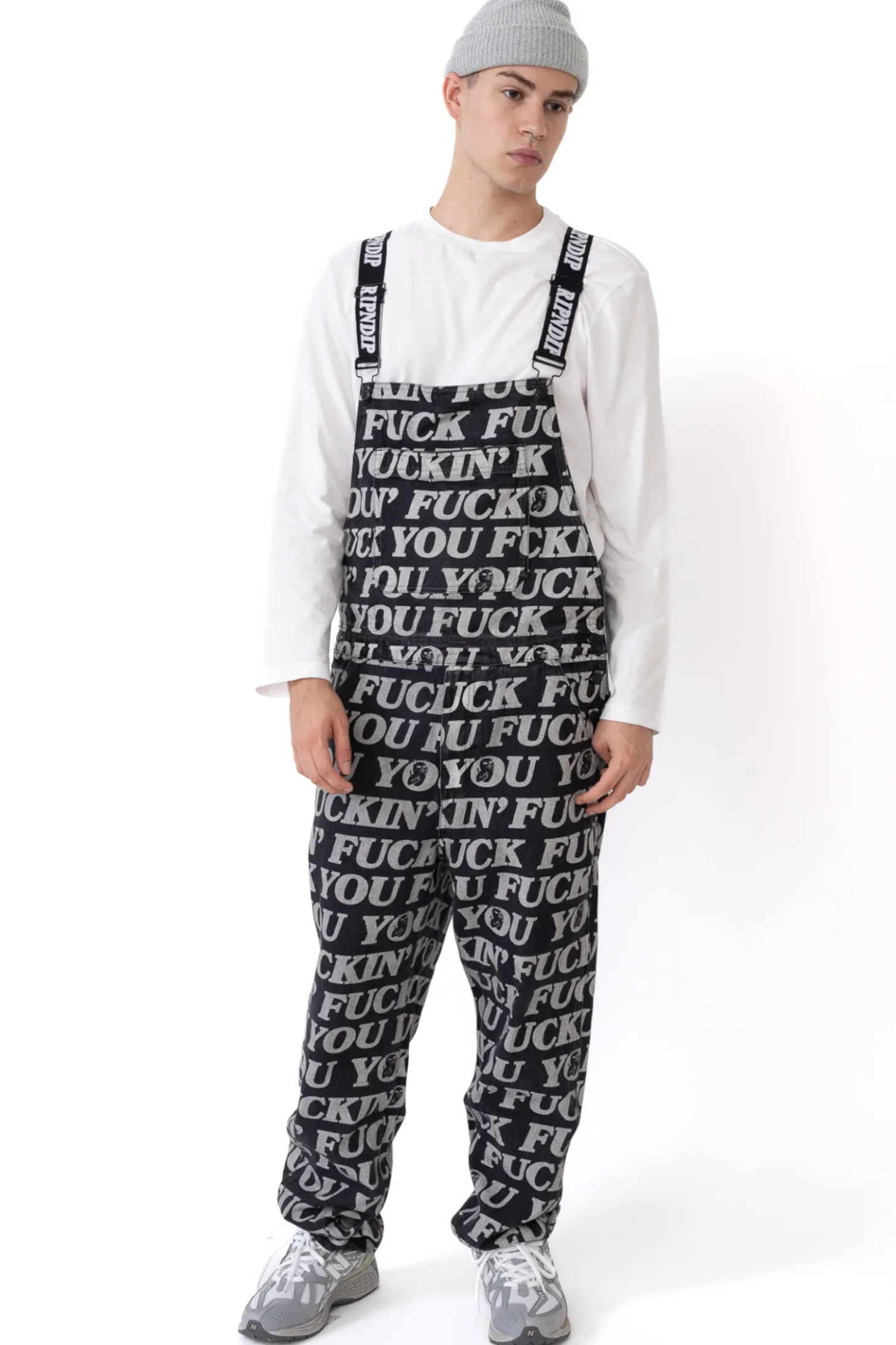 Spodnie Ripndip Fuckin Fuck Denim Overalls